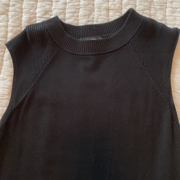 Ever new knit black midi dress fits 4 to 8 US - Picture 4 of 5